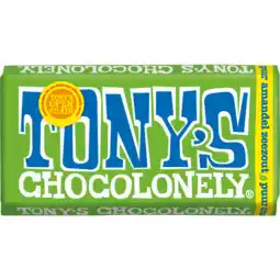 Dekamarkt Tony's Chocolonely puur amandel zeezout aanbieding