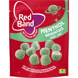 Dekamarkt Red Band Groentjes menthol zacht fris aanbieding