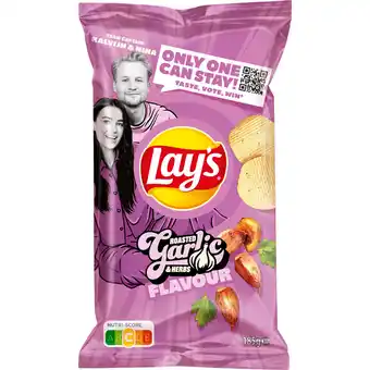 Dekamarkt Lay's Chips max roasted garlic aanbieding