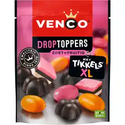 Dekamarkt Venco Droptoppers zoet-fruitig aanbieding