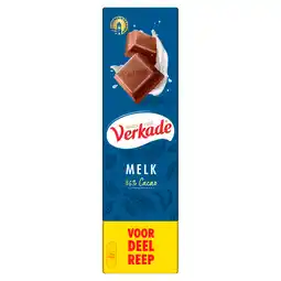 Dekamarkt Verkade Chocoladereep melk xxl aanbieding