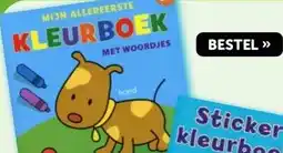 Boekenvoordeel Mijn Allereerste Kleurboek met Woordjes aanbieding