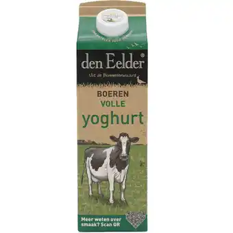 Dekamarkt Den Eelder Volle yoghurt aanbieding