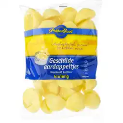 Dekamarkt Poldergoud Geschilde aardappeltjes kruimig ongekookt aanbieding
