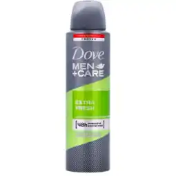 Dekamarkt Dove Deospray men extra fresh aanbieding