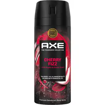 Dekamarkt AXE Deospray cherry fizz aanbieding