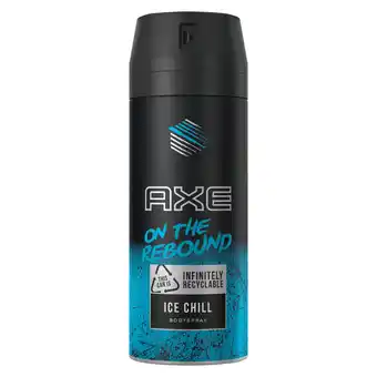 Dekamarkt AXE Deospray ice chill frozen mint-lemon aanbieding
