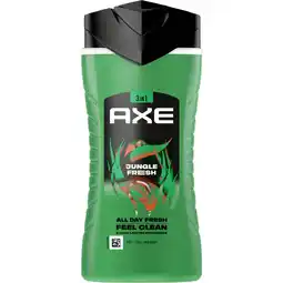 Dekamarkt AXE Douchegel jungle fresh aanbieding