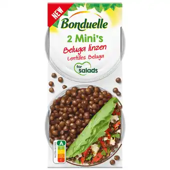 Dekamarkt Bonduelle Beluga linzen mini 2 st aanbieding