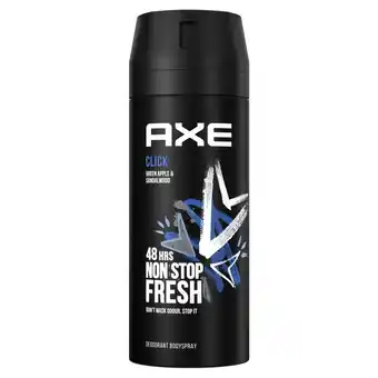 Dekamarkt AXE Deospray click aanbieding