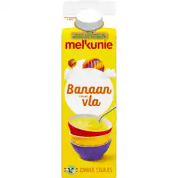 Dekamarkt Melkunie Bananenvla aanbieding