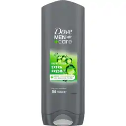 Dekamarkt Dove Douchegel men + care extra fresh aanbieding