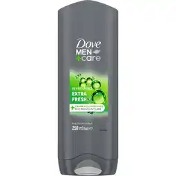 Dekamarkt Dove Douchegel men + care extra fresh aanbieding