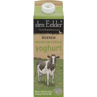 Dekamarkt Den Eelder Boerenyoghurt halfvol aanbieding