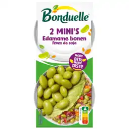 Dekamarkt Bonduelle Edamame bonen minipacks aanbieding