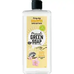 Dekamarkt Green Soap Shampoo vanilla cherry blossom aanbieding