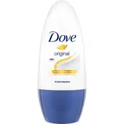 Dekamarkt Dove Deoroller regular aanbieding