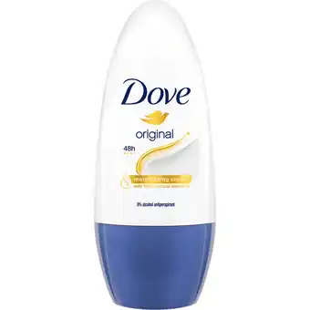 Dekamarkt Dove Deoroller regular aanbieding