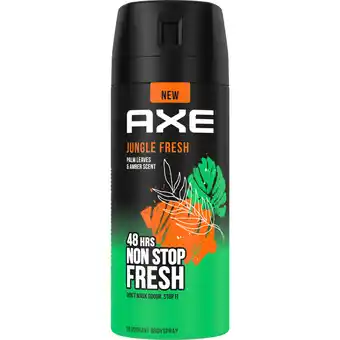Dekamarkt AXE Bodyspray jungle fresh aanbieding