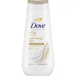 Dekamarkt Dove Douchegel nourishing silk aanbieding