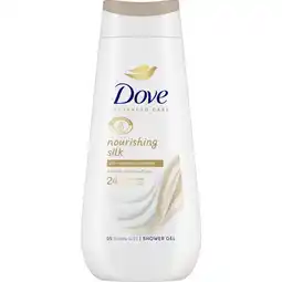 Dekamarkt Dove Douchegel nourishing silk aanbieding