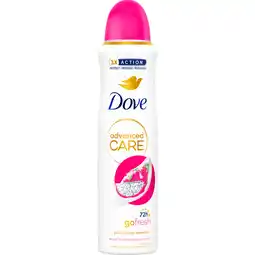 Dekamarkt Dove Deospray adv. care dragon fruit aanbieding