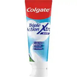 Dekamarkt Colgate Tandpasta triple action whitening aanbieding