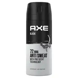 Dekamarkt AXE Deospray dry black aanbieding