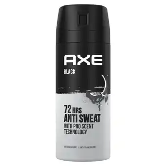 Dekamarkt AXE Deospray dry black aanbieding