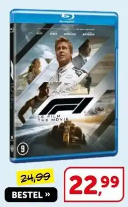 Boekenvoordeel F1 The Movie Blu-ray aanbieding