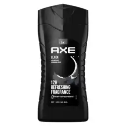 Dekamarkt AXE Douchegel men black aanbieding