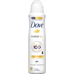 Dekamarkt Dove Deospray invisible aanbieding