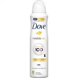 Dekamarkt Dove Deospray invisible aanbieding
