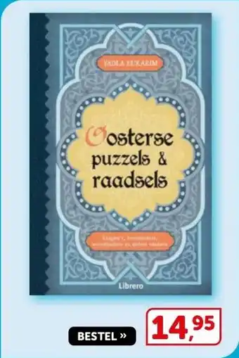 Boekenvoordeel Oosterse puzzels & raadsels aanbieding