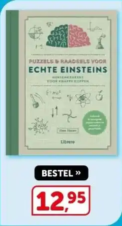 Boekenvoordeel Puzzels & raadsels voor echte Einsteins aanbieding