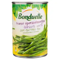 Dekamarkt Bonduelle Sperzieboontjes Frans aanbieding