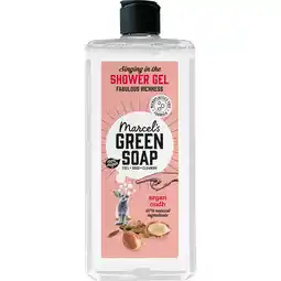 Dekamarkt Green Soap Showergel argan & oudh aanbieding