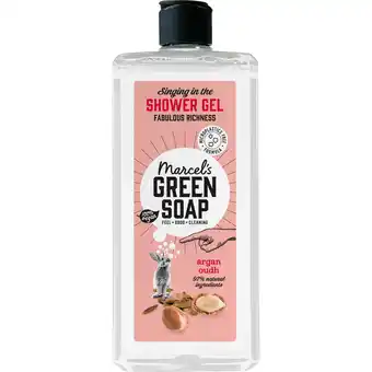 Dekamarkt Green Soap Showergel argan & oudh aanbieding
