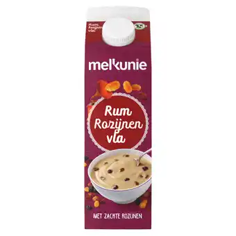 Dekamarkt Melkunie Vla rum rozijnen aanbieding