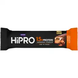 Dekamarkt HIPRO Proteine bar karamel aanbieding