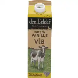 Dekamarkt Den Eelder Boeren vla vanille aanbieding