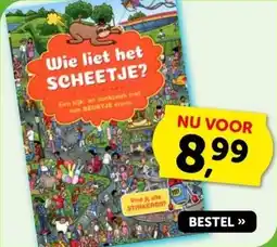 Boekenvoordeel Wie liet het scheetje? aanbieding