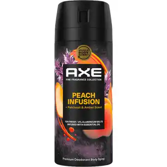 Dekamarkt AXE Deospray peach infusion aanbieding