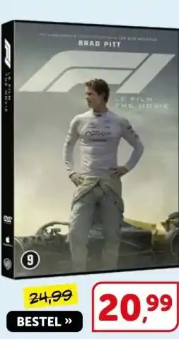 Boekenvoordeel F1 The Movie DVD aanbieding
