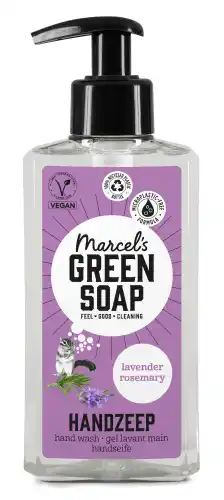 Dekamarkt Green Soap Handzeep lavender&rosemary aanbieding