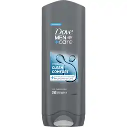 Dekamarkt Dove Douchegel men care clean comfort aanbieding