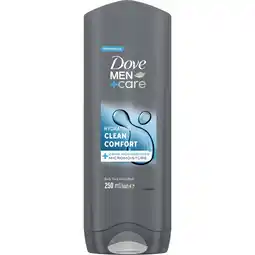 Dekamarkt Dove Douchegel men care clean comfort aanbieding