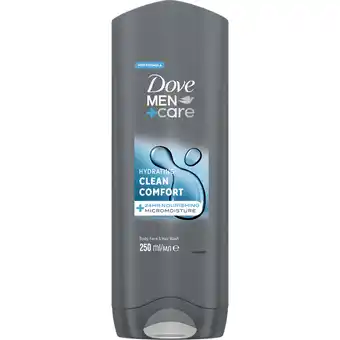Dekamarkt Dove Douchegel men care clean comfort aanbieding