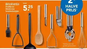 Blokker Profile en Black Line keukenhulpjes aanbieding