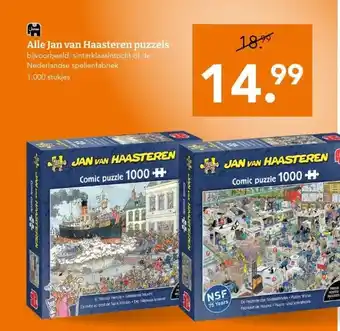 Blokker Alle Jan van Haasteren puzzels aanbieding